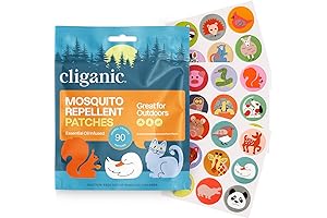 Cliganic Natural Mosquito Repellent Patches - 90 Count