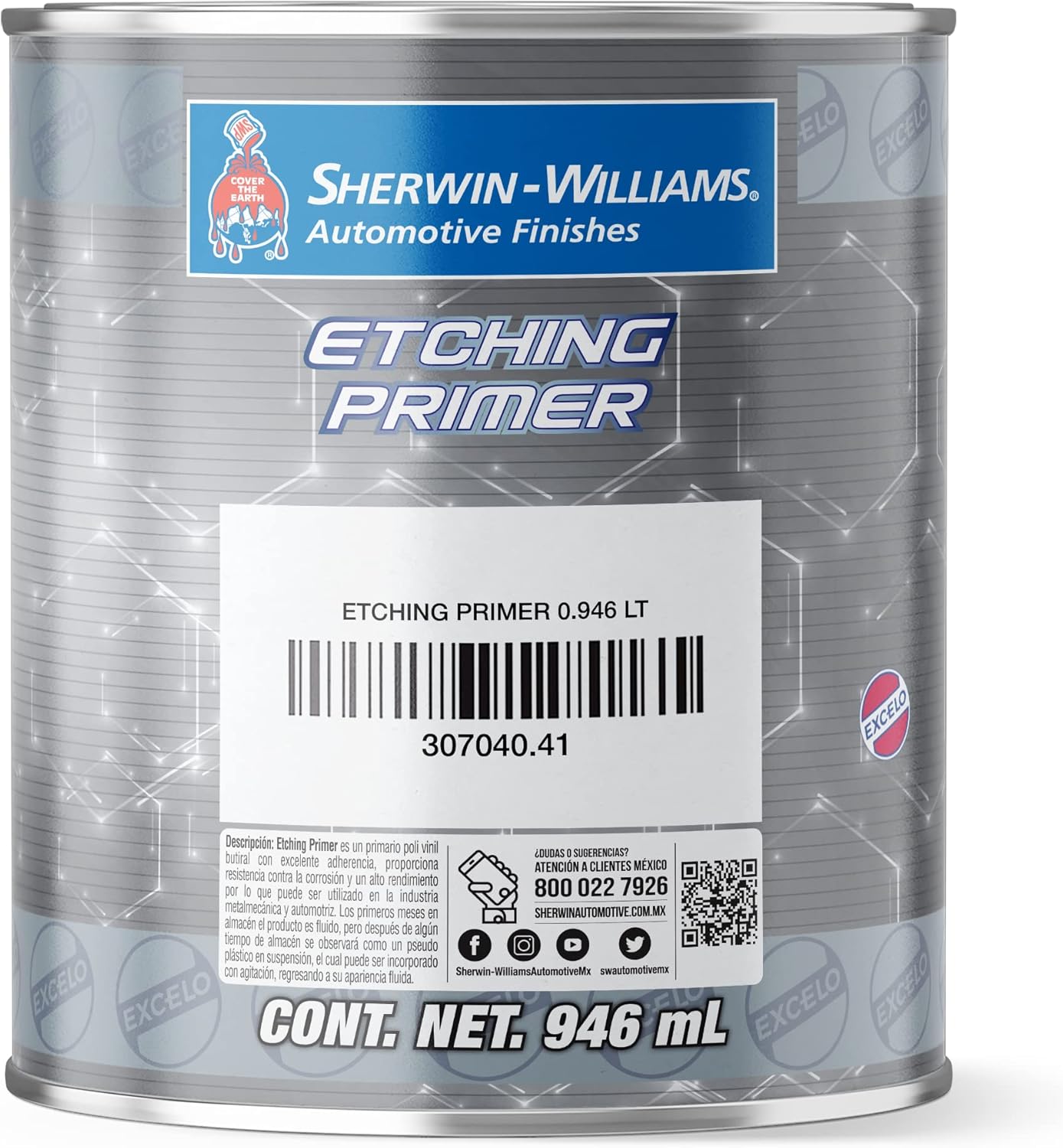 ETCHING PRIMER 307040.41 Sherwin Williams Herramientas