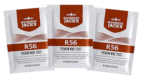 Levadura de vino R56 Vintners - Paquete de 3