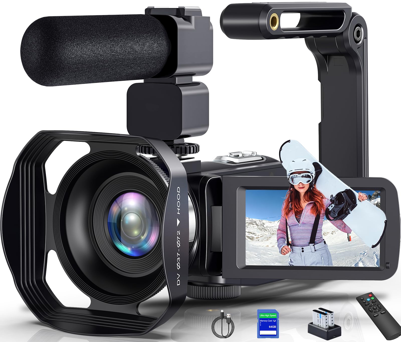 その他 DIGITAL VIDEO CAMERA Amazon.com : 8K 64MP Video Camera Camcorder IR Night Vision