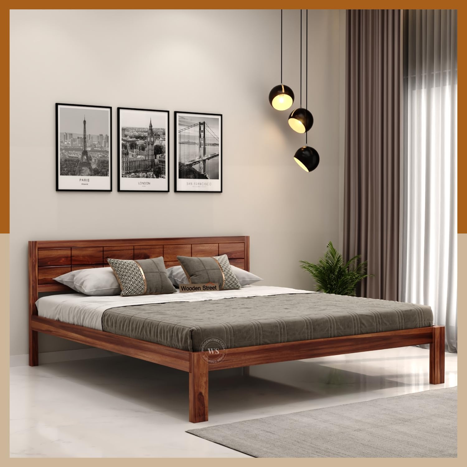 See full amazon price history chart for WoodenStreet Brixton Sheesham Wood Bed Without Storage and 1 Year Warranty, Solid Wooden Queen Size Cot Bed (Honey Finish, Queen Size) WoodenStreet Brixton Sheesham Wood Bed Without Storage and 1 Year Warranty, Solid Wooden Queen Size Cot Bed (Honey Finish, Queen Size) (B0DHL8JCFZ) Amazon Price History, Amazon Price Tracker