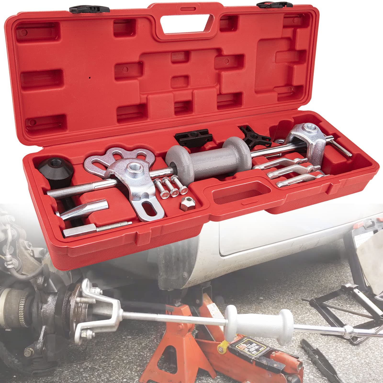 Buy BOOTOP PIN Slide Hammer Puller Set, Large Slide Hammer, Hub Hammer