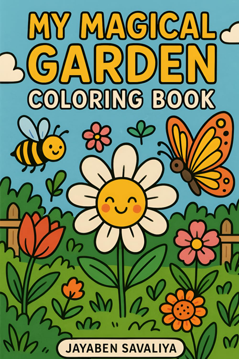 My Magical Garden Coloring Book