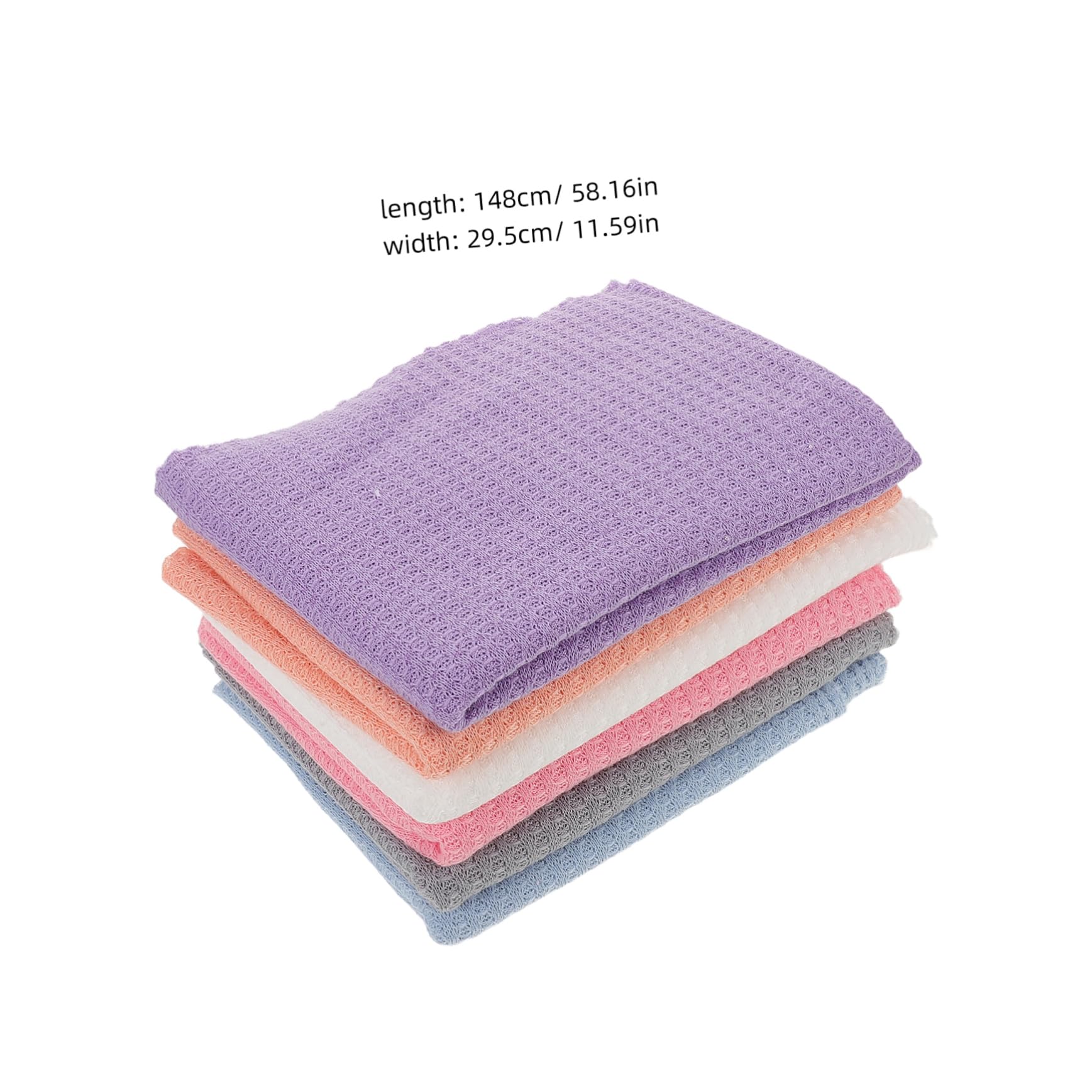 SUPVOX 6 Piezas Mantas Envolventes Elásticas para Niña Suaves y Transpirables Mantas para Recién Nacido Unisex para Sesión de Fotos Infantiles