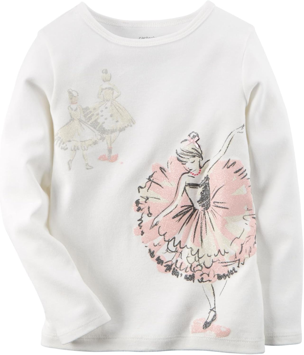 Carter's Baby Girls' Jersey Tee (Baby) - White