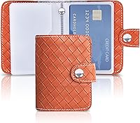 Vista 16 de lizimandu Libro Tarjetero para Tarjetas de Visita, Estuche Libro de Tarjetas de Visita de Cuero PU, Carpeta Organizadora para Tarjetas