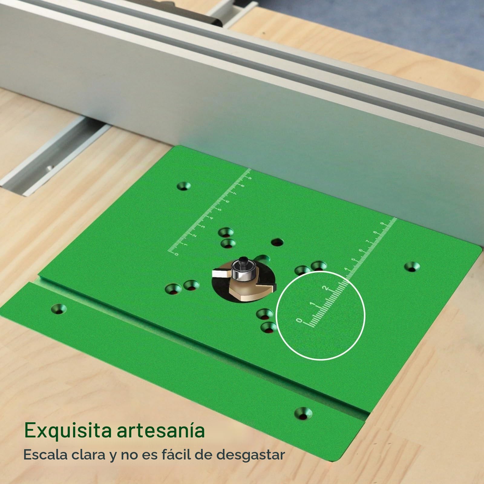 Mesa Fresadora for Madera, Placa de Inserción for Mesa de Fresado, Kits de Sistemas de Accesorios