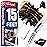 Sealegend 15 Feet Dryer Vent Cleaner Kit/Lint Remover/Upgraded Flexible Quick-Snap Brush with Drill Attachment/Fireplace Chimney Brushes for Easy to Clean/Cleaning Tool Use with or Without Power Drill