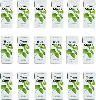 【トゥルーミント】True Mints ヴィーガン プラスチックフリー キシリトール 合成添加物不使用 砂糖不使用 (ミント(13g×18個))