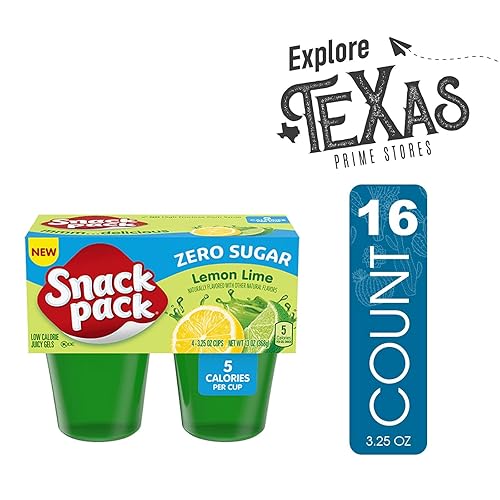 Miniatura 3 de Snack Pack - Paquete Lavinia Essentials 16 tazas de geles jugosos saborizados sin azúcar, sin gluten, vaso de plástico On-The-Go 3.25 + 1 utilidad