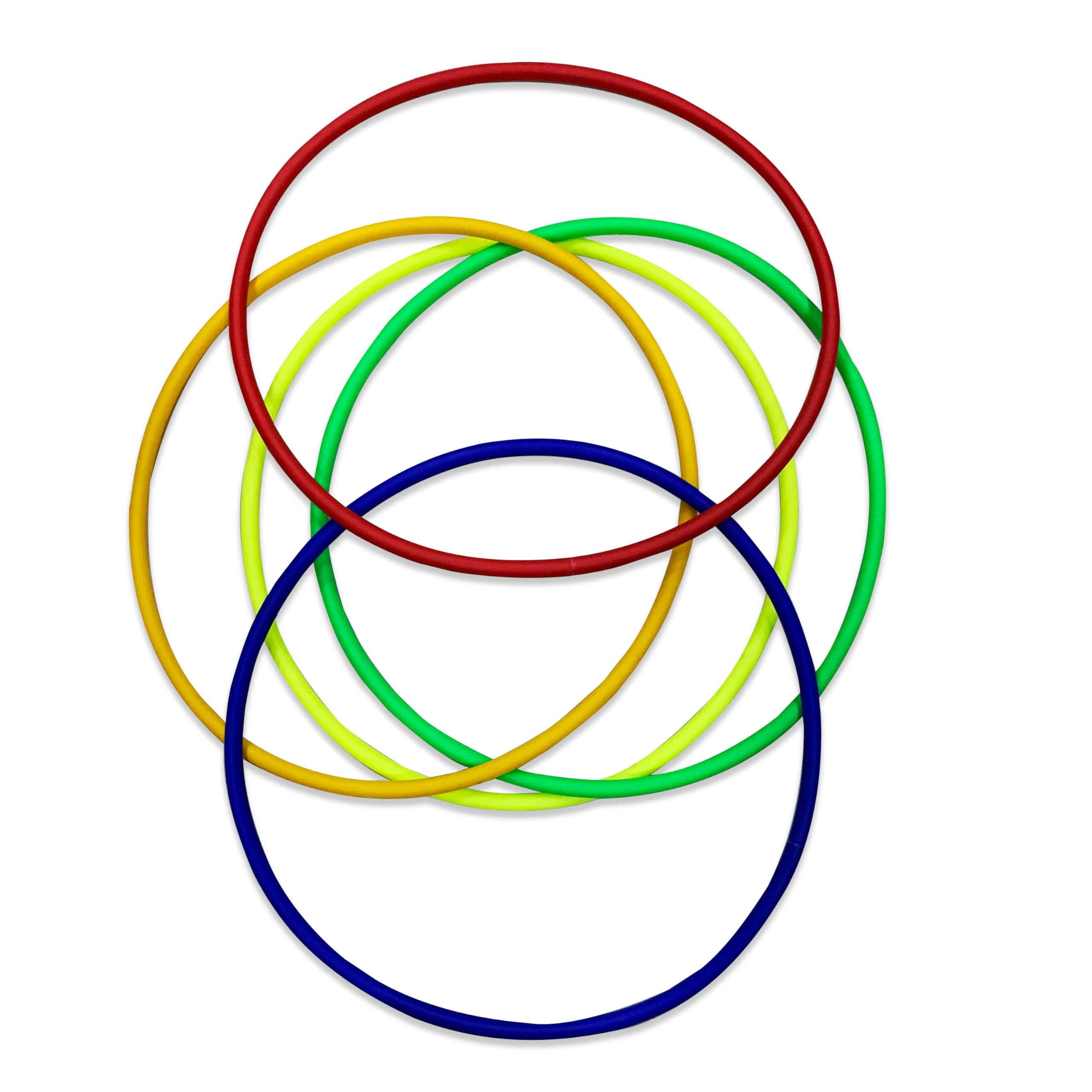 LYGER 24inch Plastic Kids & Adults Hoops Exercise Equipment Rings for Sports- 1Pc Hula Hoop-image-29