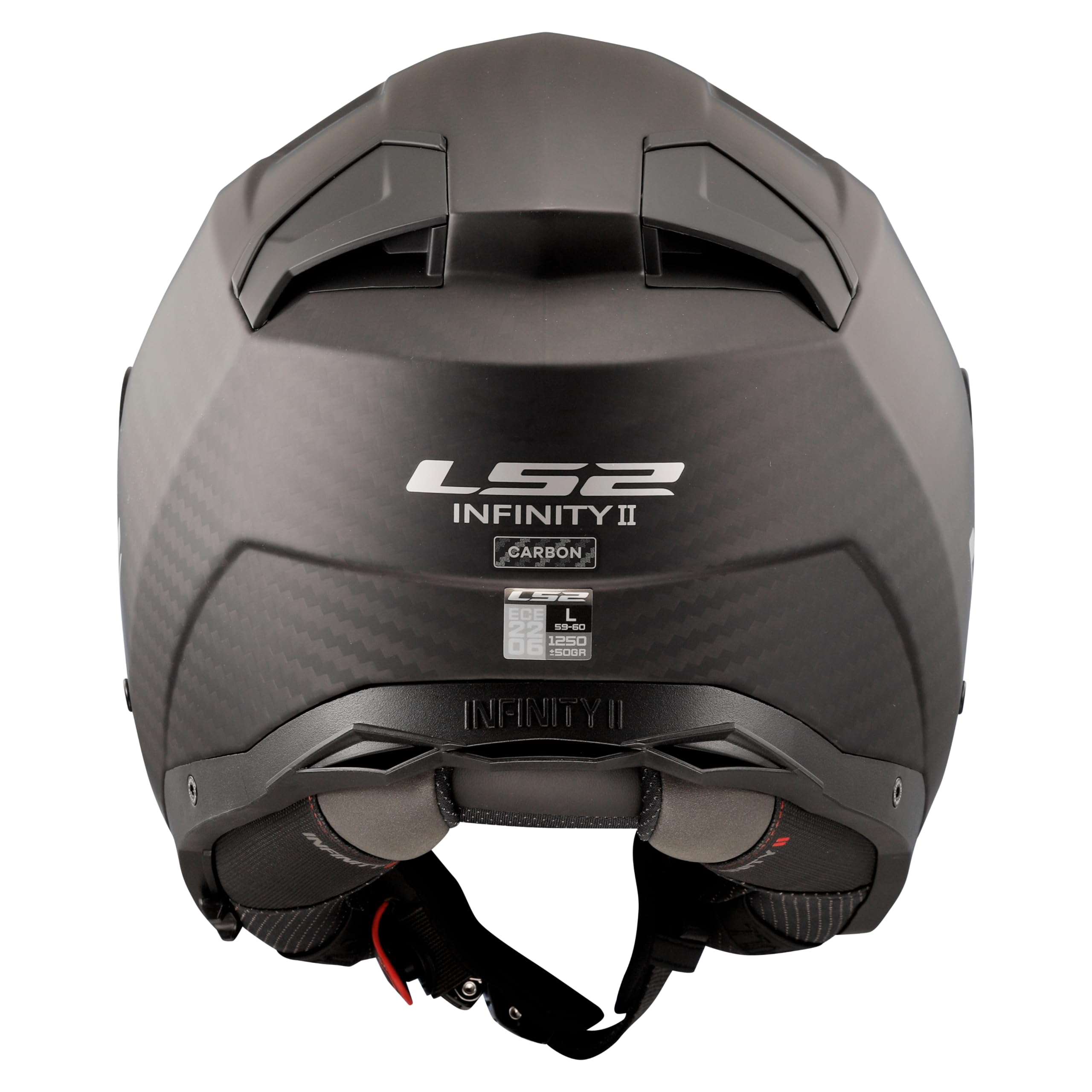LS2, Casque Moto Jet INFINITY II CARBON Matt Carbon, L