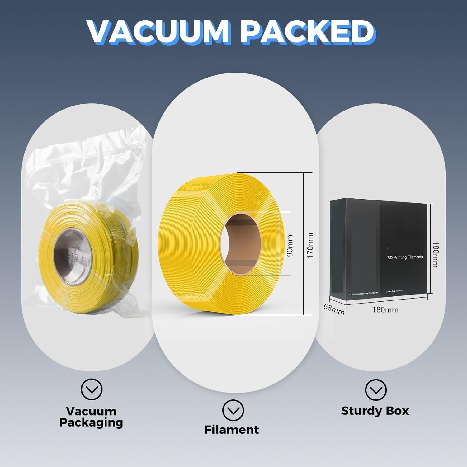 For creality PETG Filament Refill 1.75mm 3D Printer Filament 1kg Filament on Aluminum Reusable Spool Dimensional Accuracy ±0.03mm(Green)