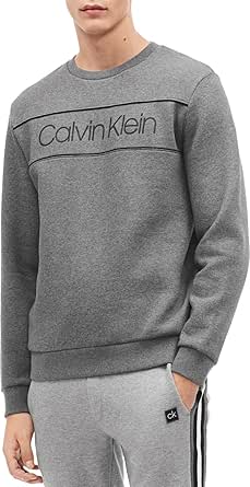 Calvin Klein mens The Soft-touch Fleece Sweatshirt