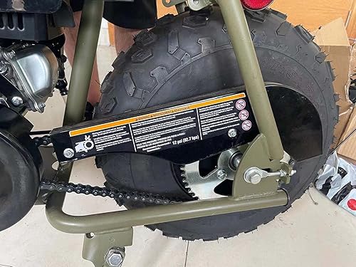 Vista 5 de FVRITO Ajustador de tensor de cadena de 0.591 in para 196cc 6.5HP Massimo MB200 Baja Warrior MB165 MB200 Coleman CT200U Trail Motovox MBX10 MBX11