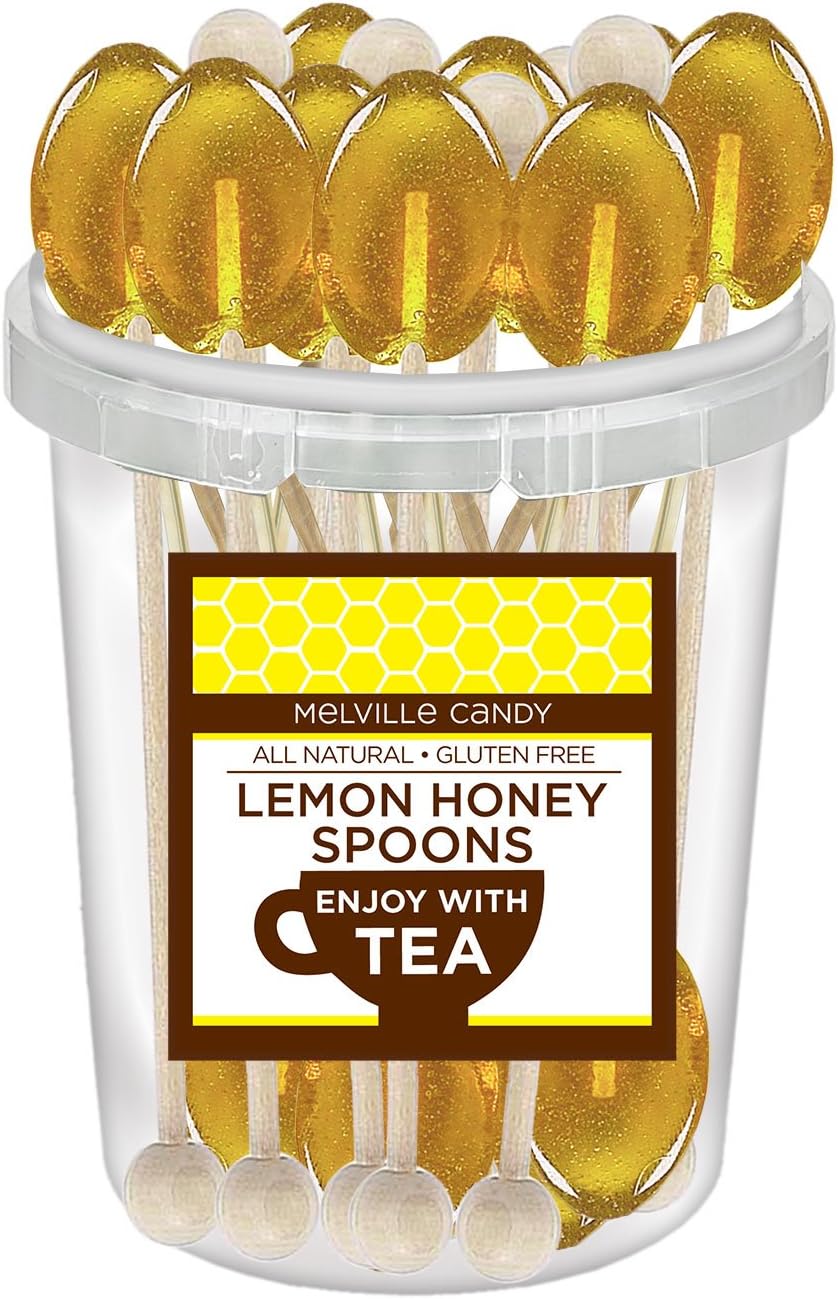 Lemon Honey Spoon Contains Real Honey (30 Count)