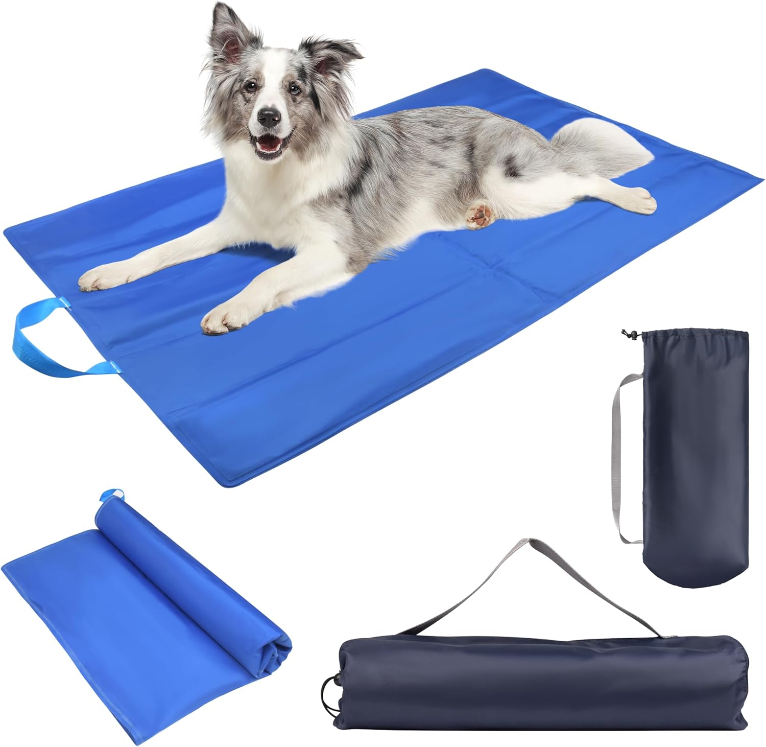 Fayoo Portable Dog Cooling Mat 35.4×23.6” – Ice Silk Pad for Travel Fayoo Portable Dog Cooling Mat 35.4×23.6” – Ice Silk Pad for Travel