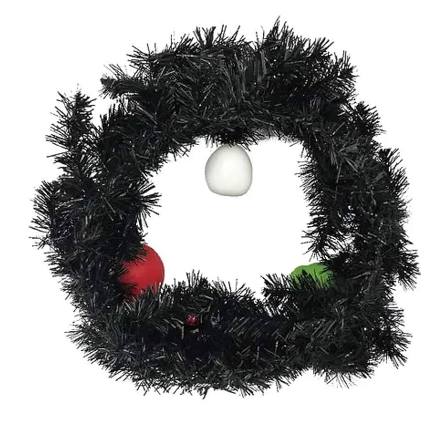 Amazon.co.jp: ナイトメアー・ビフォア・クリスマス 装飾リース