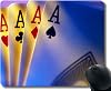 Gaming Mouse Mat, Heart Ace Card Spade Rubber Mouse Pad Stitched Border