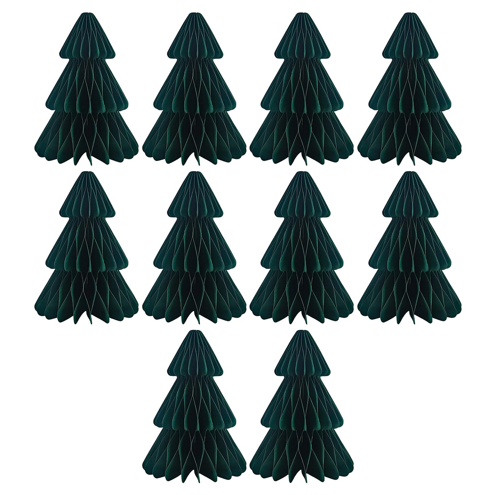 Kalttoy Multicolor Of 10 Stylish Christmas Tree Ornament Practical Festival Parties Supplies For Tree Hanging Adornment Christmas Enhancement