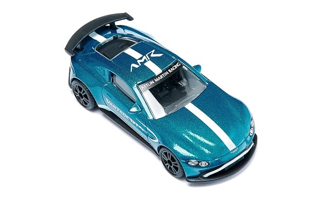 Foto 3 de 6 de Siku 1577, Aston Martin Vantage GT4, Coche de Juguete, Metal/Plástico, Azul, Pintura Metalizada