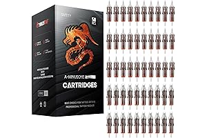 50 Assorted Disposable Tattoo Needles for Incredible Precision and Detailed Inkwork