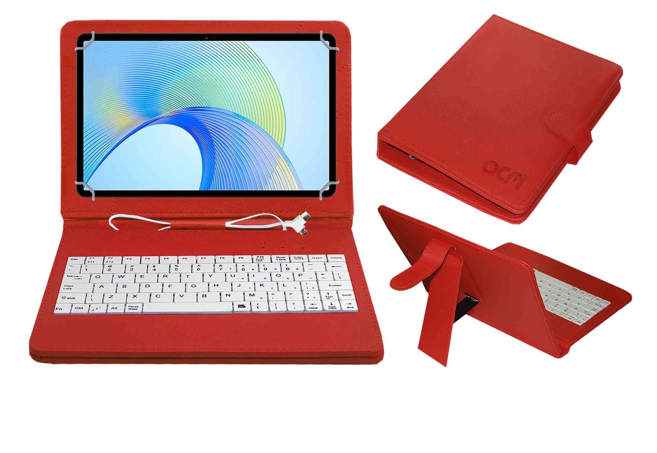 ACM USB Keyboard Case Compatible with Lenovo Tab M11 Tablet Cover Stand Study Gaming Direct Plug & Play - Red (B0D2VTGLKW) Amazon Price History, Amazon Price Tracker