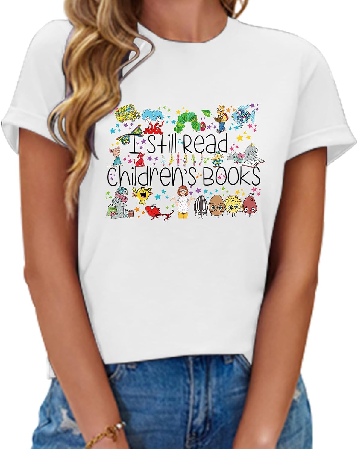 Womens Valentines Shirt -Pink Love Heart Graphic Tshirts Funny Teen Girl's Holi Vacation Casual Outfit Pink - Image 2