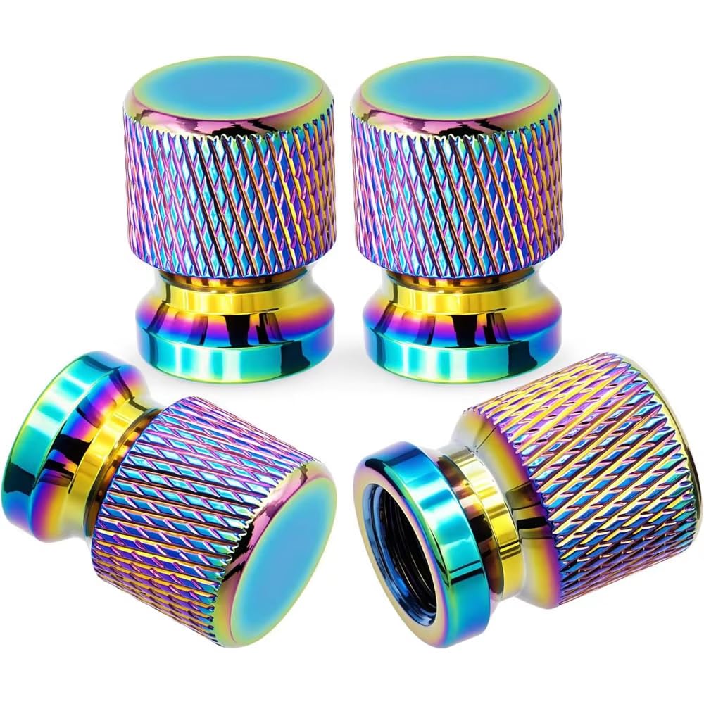 PIYANZI 4 Pcs Car Tyre Valve Dust Caps for Dacia Bigster SUV 2025, Tire Valve Caps Wheel Air Caps Dust Covers Valve Stem Covers Tyre Pressure Caps Air Caps