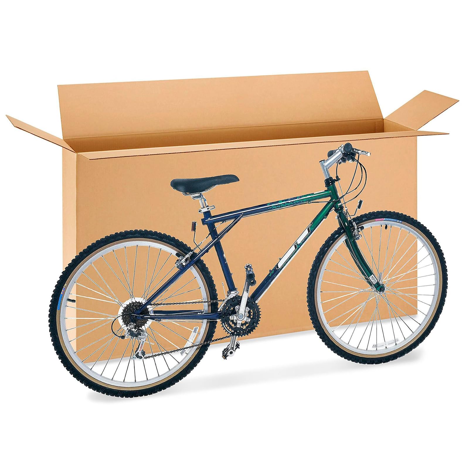 Imballaggi Point - Scatole per biciclette - 190 x 25 x 120 cm. Spedizioni Sicure e Resistenti progettate per spedizioni di biciclette ed altri articoli sportivi - Set da 1 Pezzi