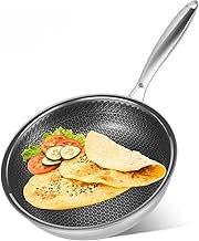 RichAxis Non Stick Steel Fry pan for Kitchen Induction Compatible Frying pan Nonstick pan for Everyday Cooking (28 cm)