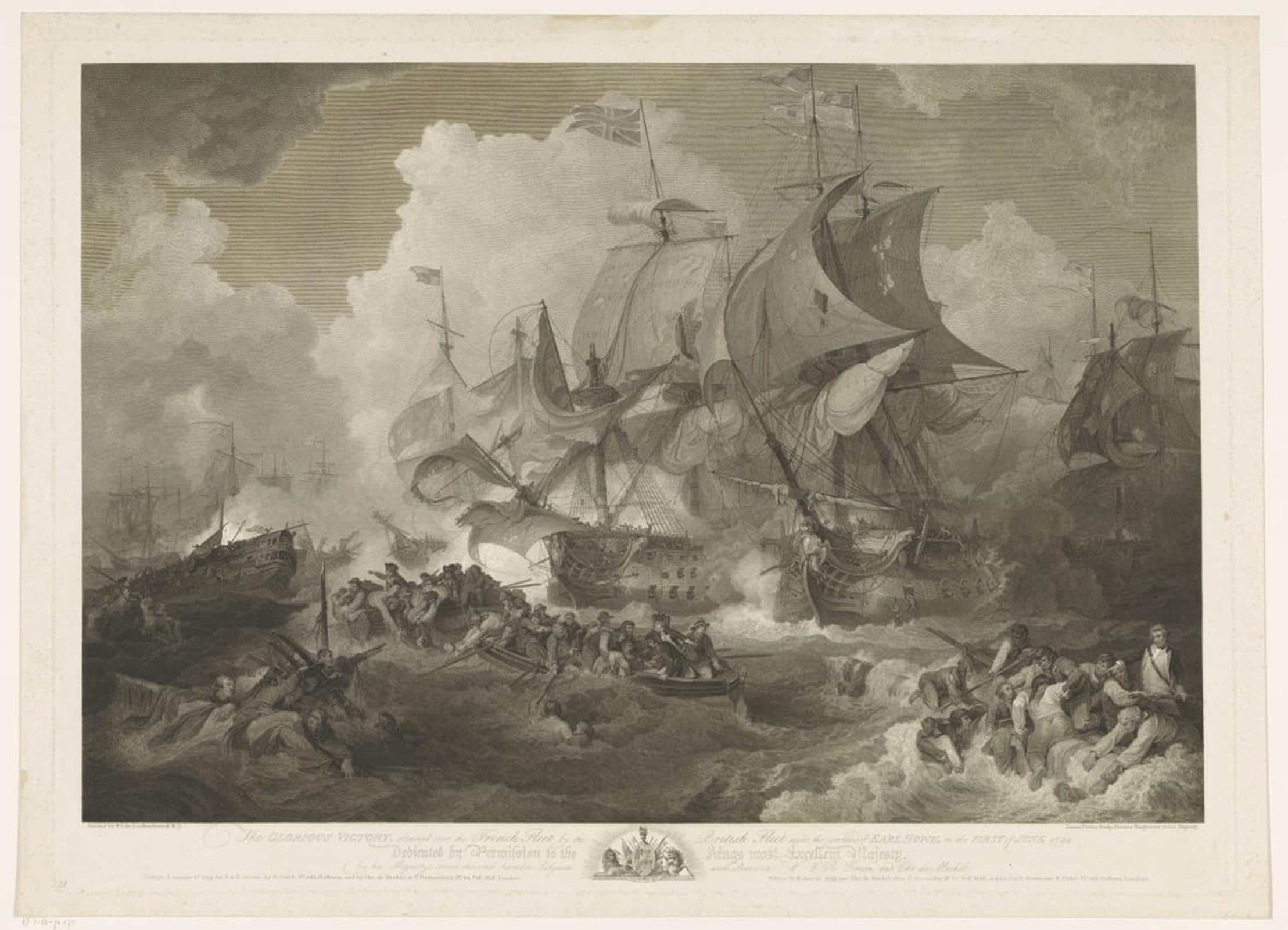 Lienzo decorativo vintage para pared del dormitorio: obra naval histórica de 60x90cm 5