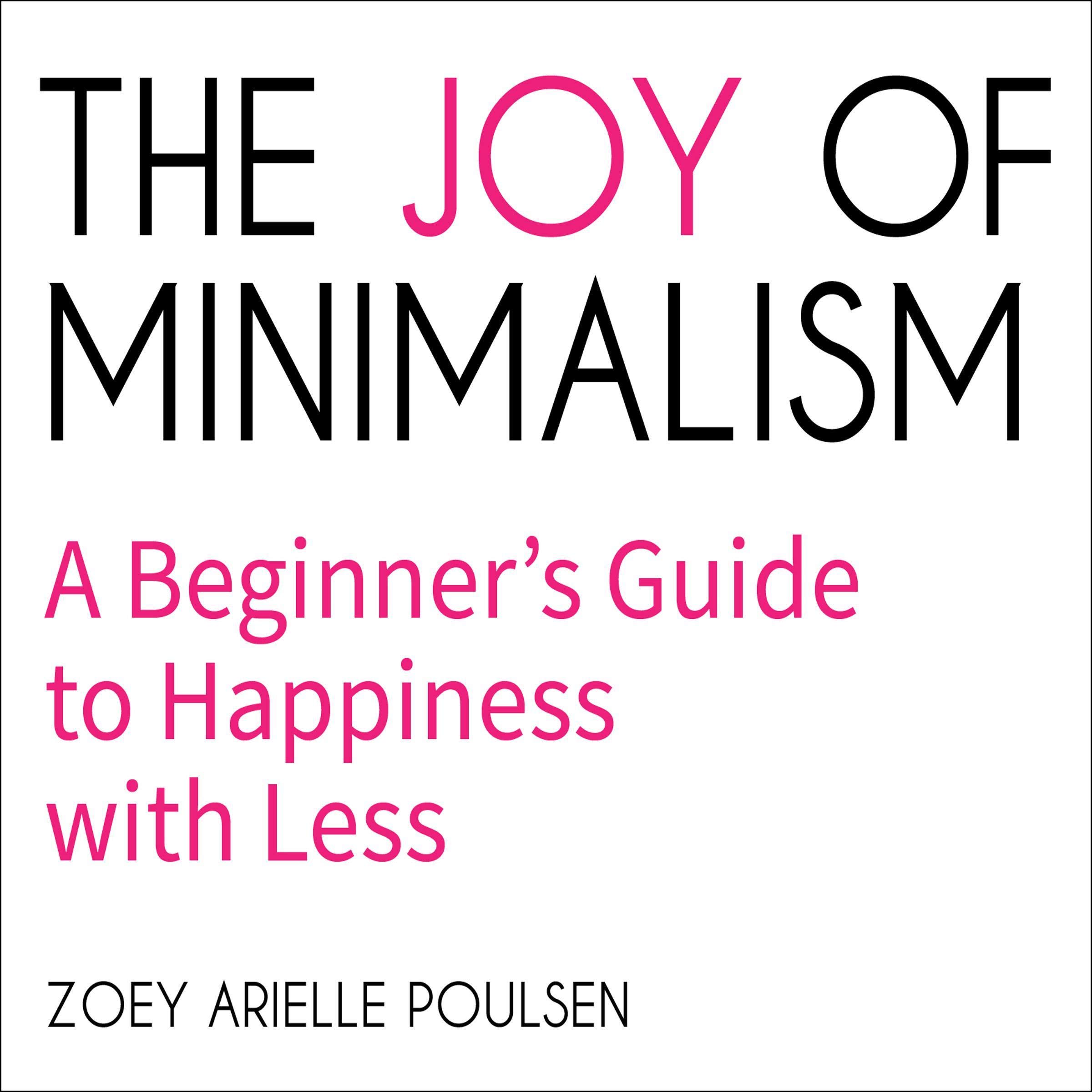 Cover art for The Joy of Minimalism