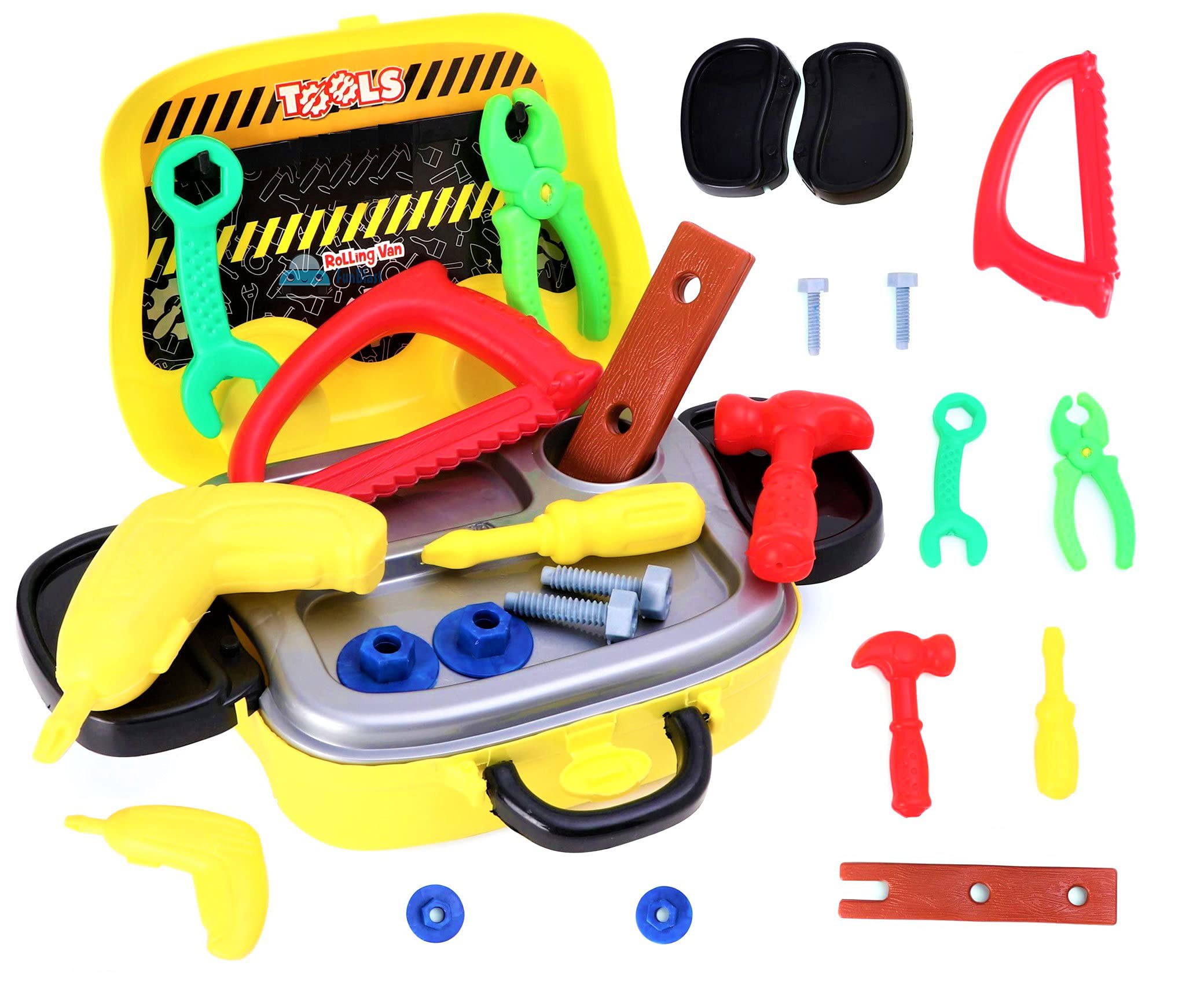 FunBlast Tool Set Toys for Kids Pretend Play Toys for Kids, Role Play Engineering Tool Kit Toys – 15 Pcs (B099NP3242) Amazon Price History, Amazon Price Tracker