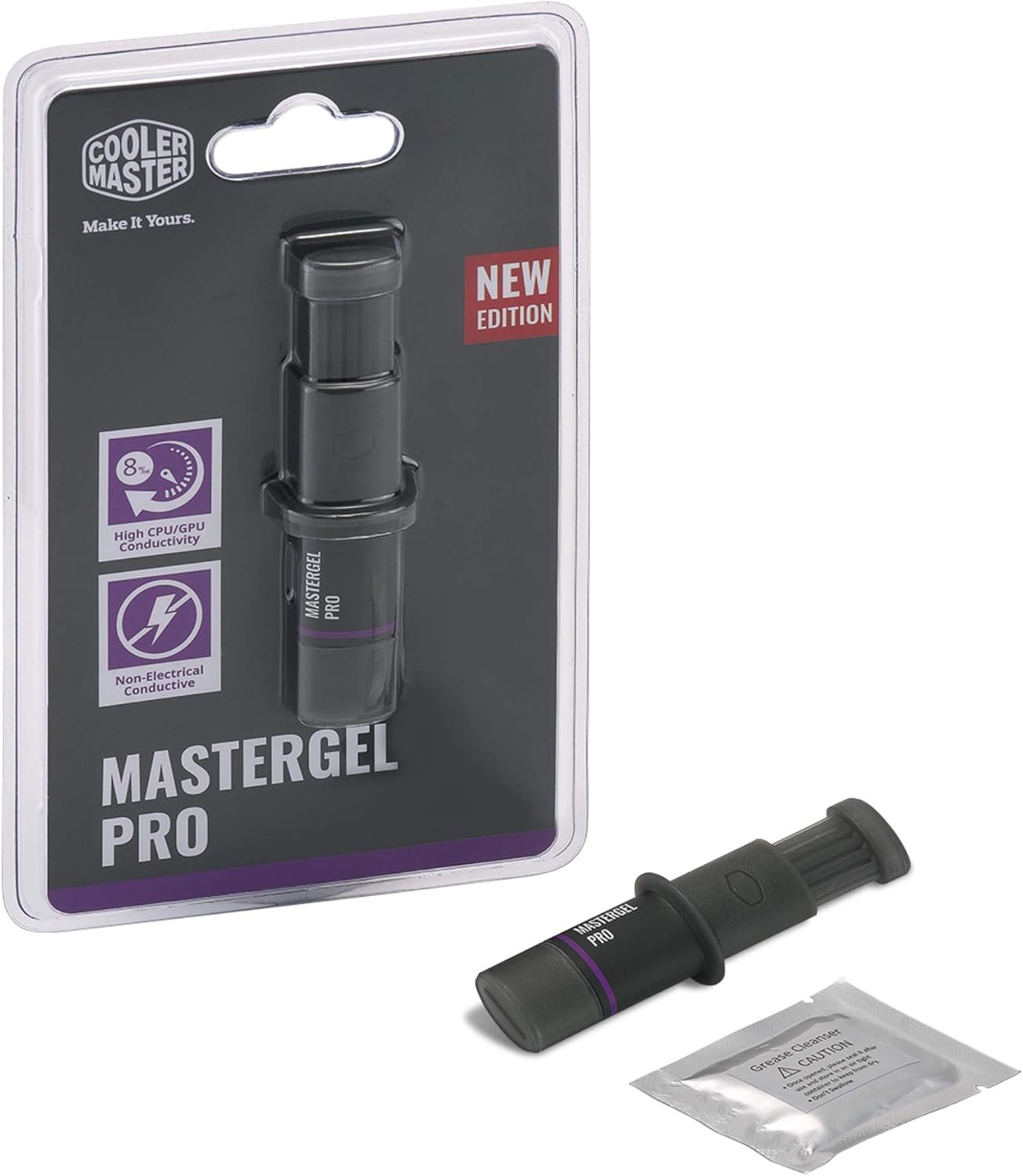 Cooler Master MasterGel Pro syringe with flat nozzle