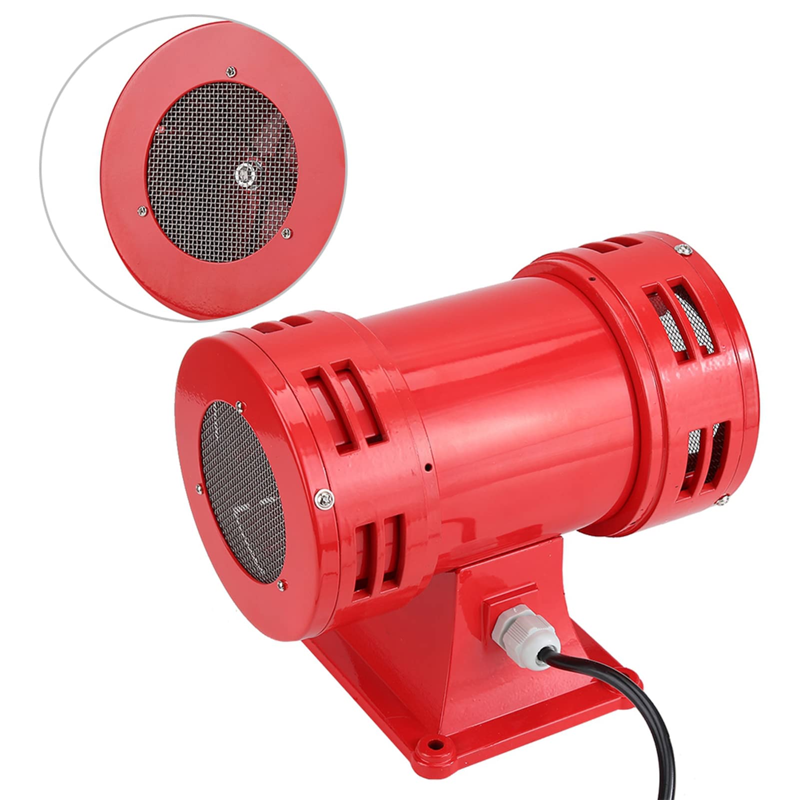 Alarma de Sirena Impulsada por Motor de Alta Velocidad, Sistema de Alerta de Emergencia de Larga Distancia de 150 DB para Grúas, Barcos, Alarmas contra Incendios (220-240v)