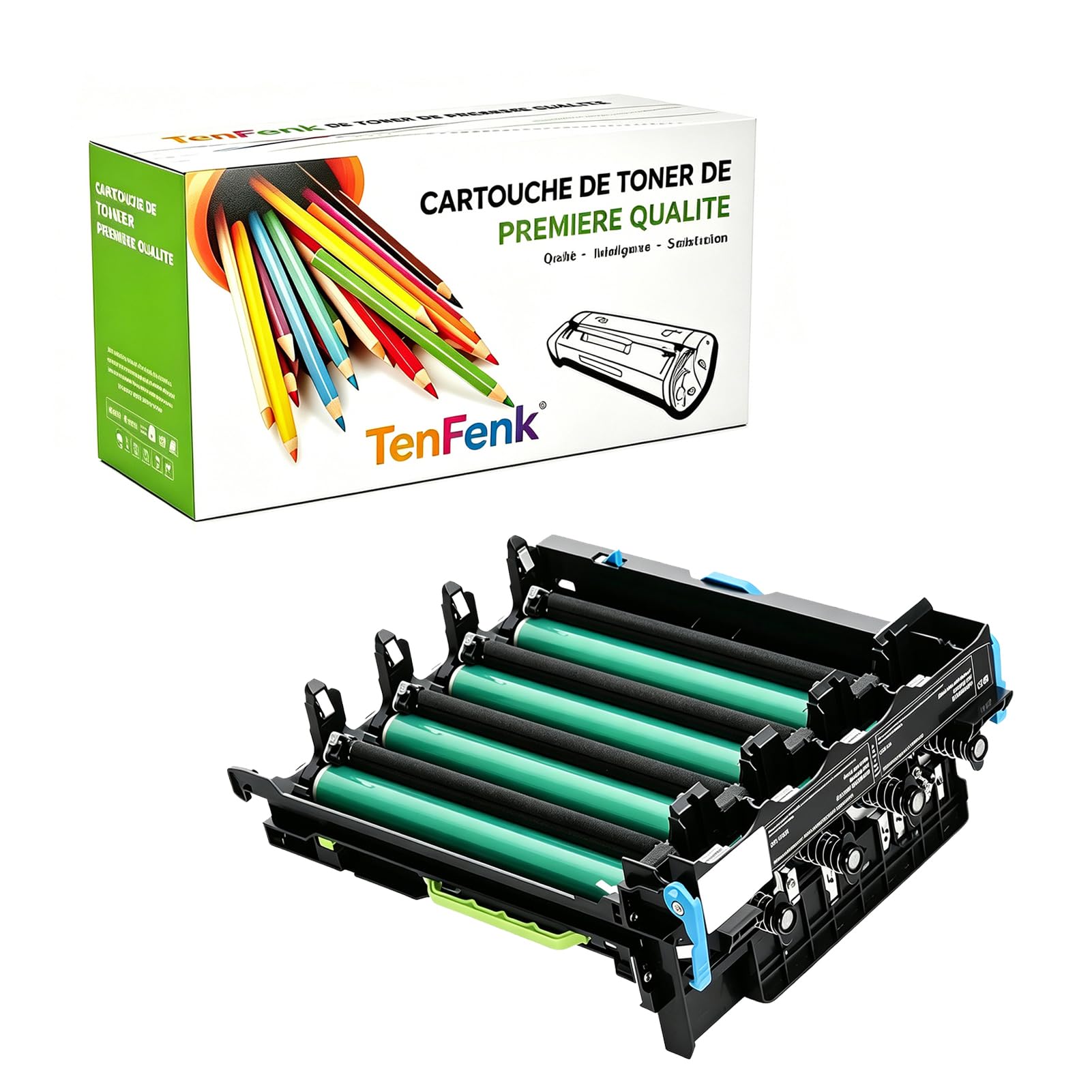 Compatibile Sostituzione Unità Del Tamburo Per Lexmark CS421 78C0Z50 Da Utilizzare Con Lexmark CS421DN CS521DN CS622DE CX421ADN CX522ADE CX622ADE CX625ADE CX625ADHE Stampante,4-Pack,4p