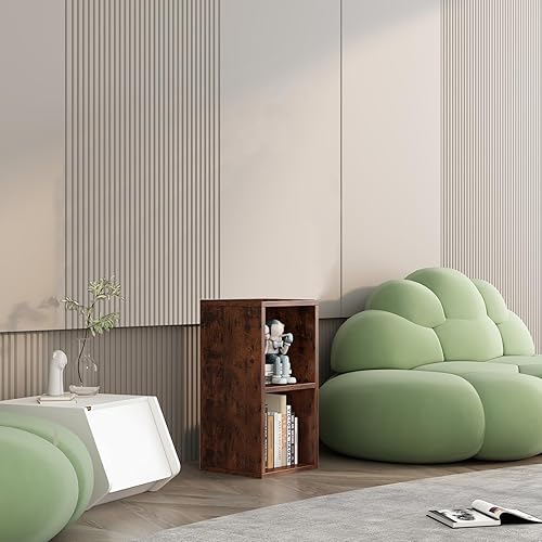 Miniatura 5 de Estantería estrecha de 4 niveles, estantería de almacenamiento de 4 niveles, estantería abierta de 4 estantes, estantes de almacenamiento altos y