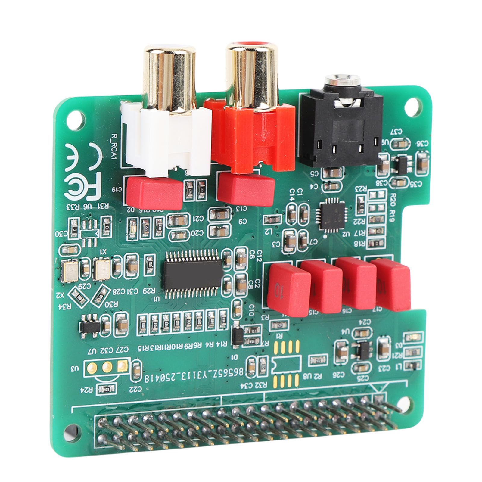 YUYTE Scheda DAC HiFi HAT per 3B 4 5, Suono 384KHz 32Bit