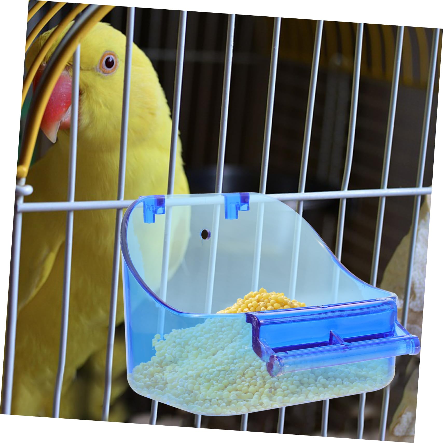 BESPORTBLE 4pezzi Bagno Per Uccelli Vasca Per Pappagalli e Uccelli Di Piccole Accessorio Per Gabbia Facile Da Installare