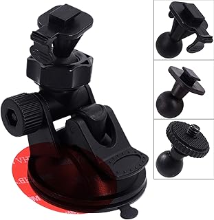 iSaddle CH02A Car Dash Dash Camera Mount Holder Vehicle Video Recorder Windshield & Dashboard Suction Mount Holder for Car DVR Camera GPS ¡­