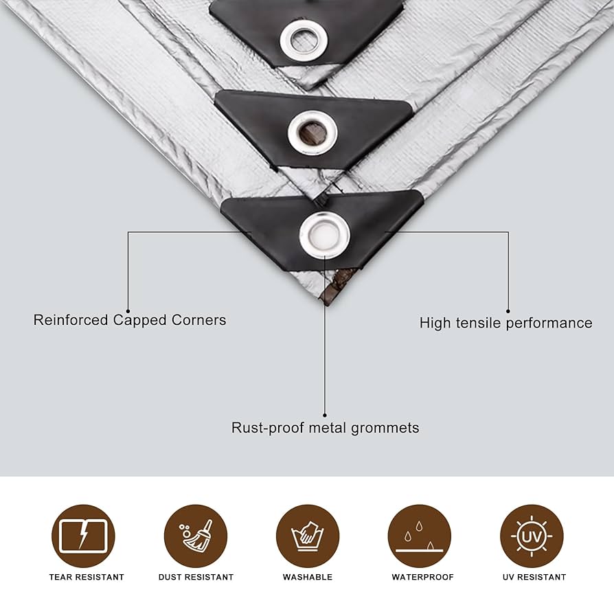 PB Tarp 8×10 Versatile Roof PB Tarp 8×10 Versatile Roof