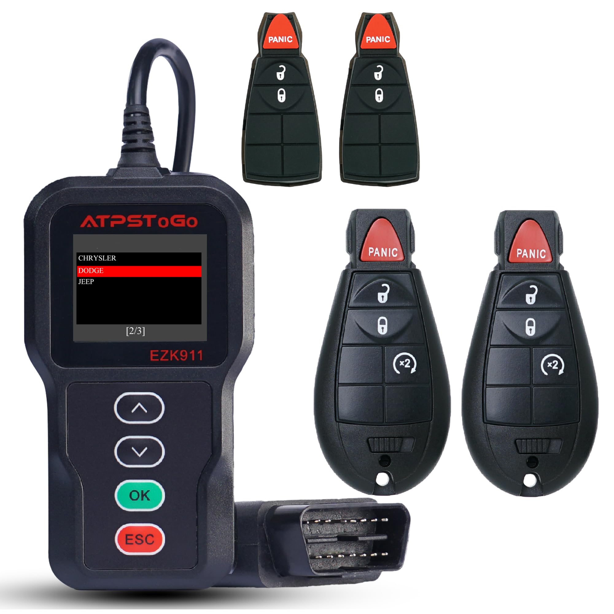 ATPSTOGO DIY Key Fob Kit