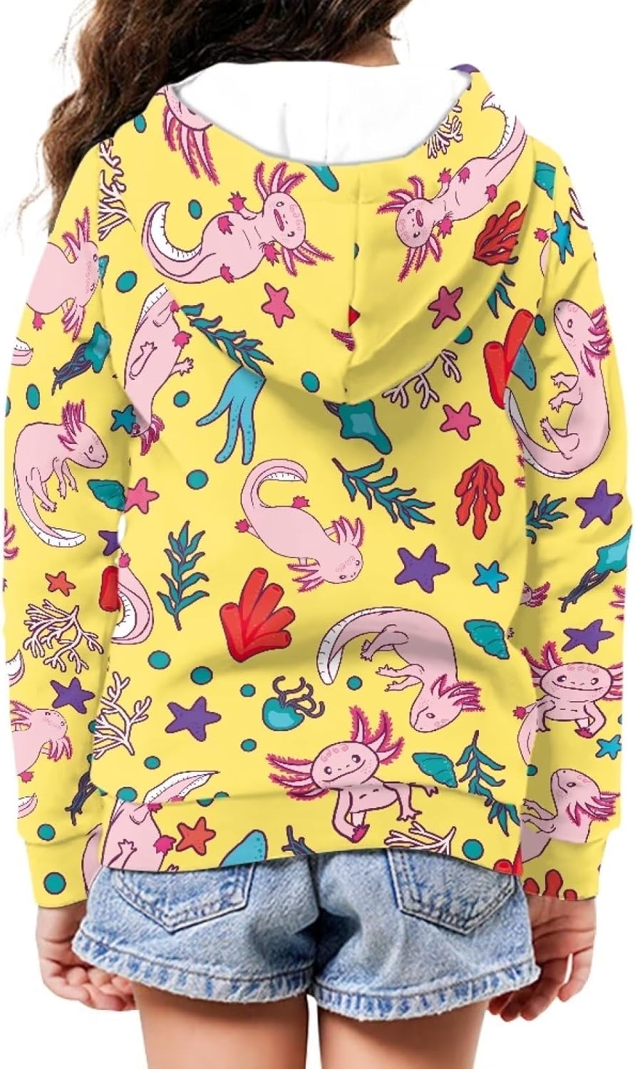 Zip Up Hoodies for Girls Boys Long Sleeve Hoodies Jacket Kids Clothes Pullover Outfit - Image 2