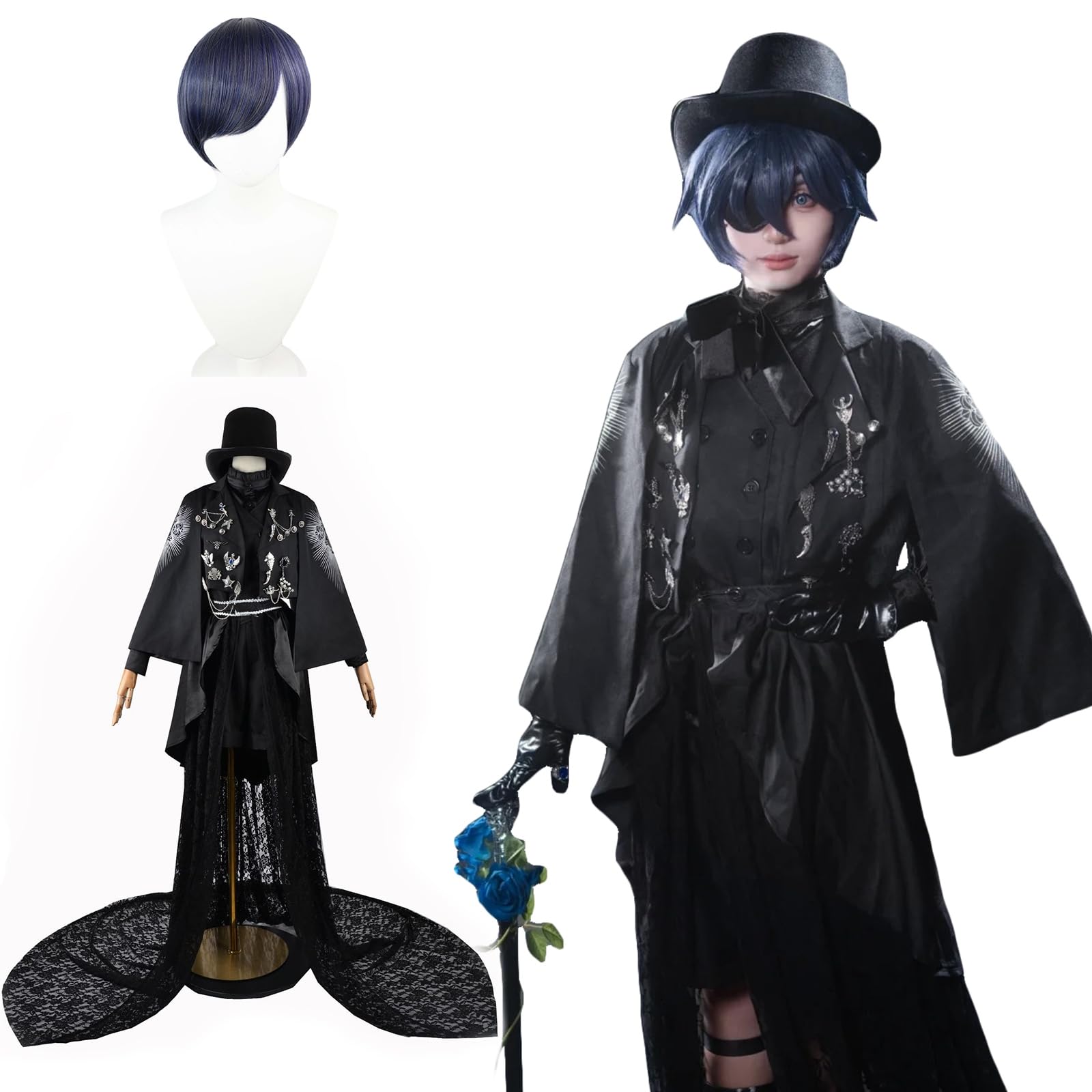 Amazon.co.jp: [神併良品] シエル・ファントムハイヴ コスプレ