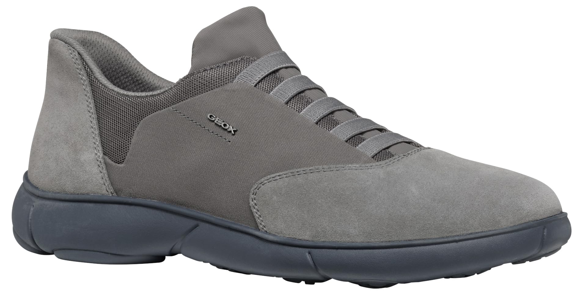Geox Men's U Nebula 2.0 E Trainers, Dk Grey Navy, 6.5 UK