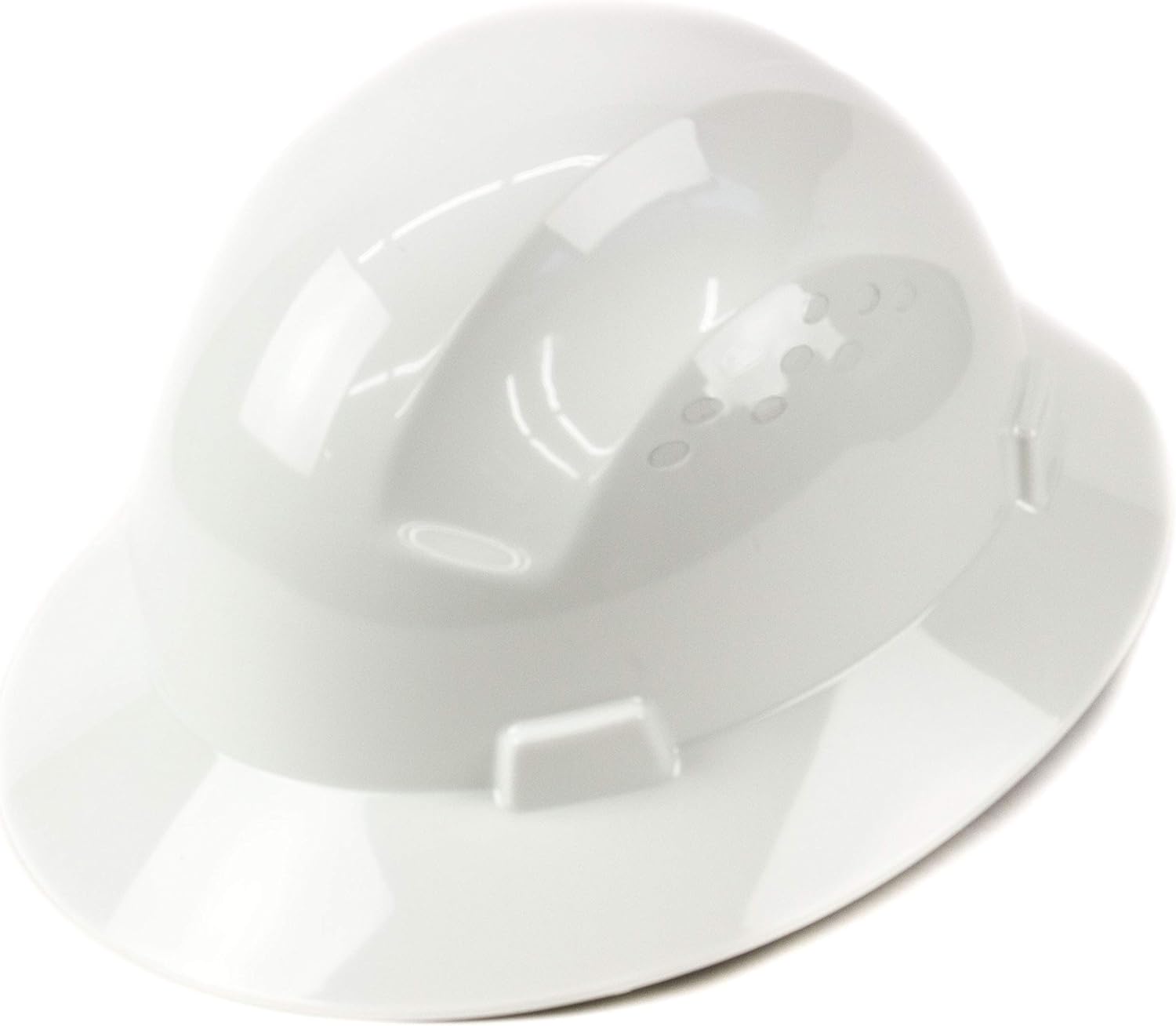 RK-HP24-WH, Hard Hat Brim Style with 4 Point Ratchet Suspension, 12EA/CS (White)