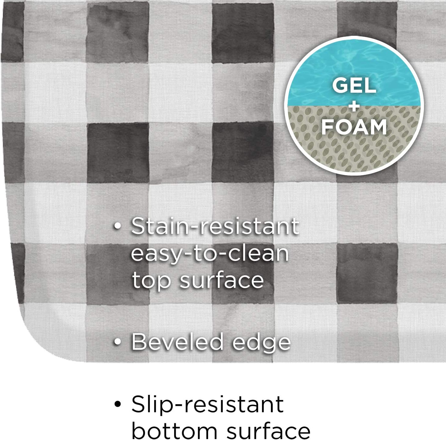 GelPro Premium Gel + Foam 3/4" Thick Anti-Fatigue Floor Mat 20" x 36"