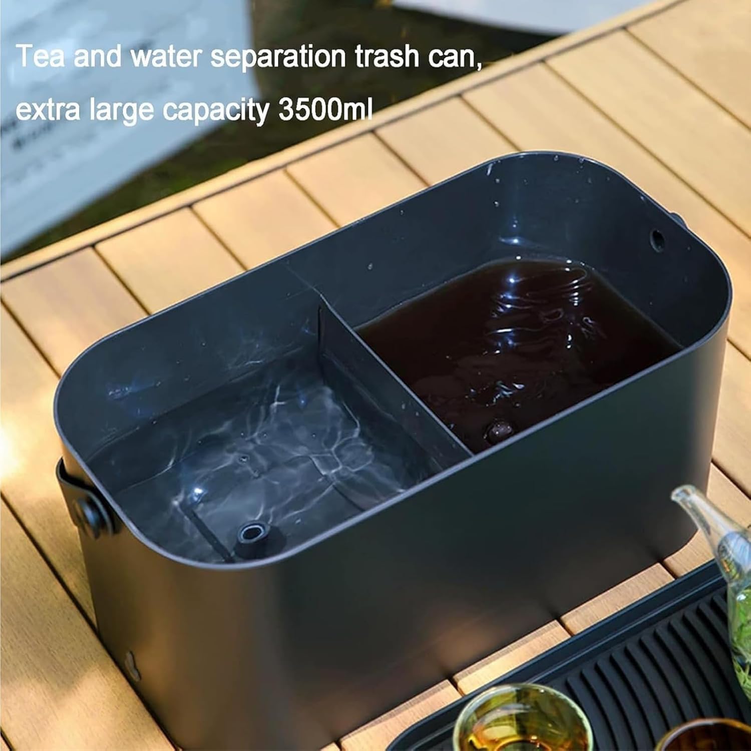Lavavasos De Sobremesa, Enjuagador De Vasos Eléctrico, Con Depósito De Agua De 2,6 L, Tapa, Chorros De Alta Presión De 360°, Batería De 1500 Mah, Para Vasos Y Botellas De 3 A 15 Cm De Diámetro.