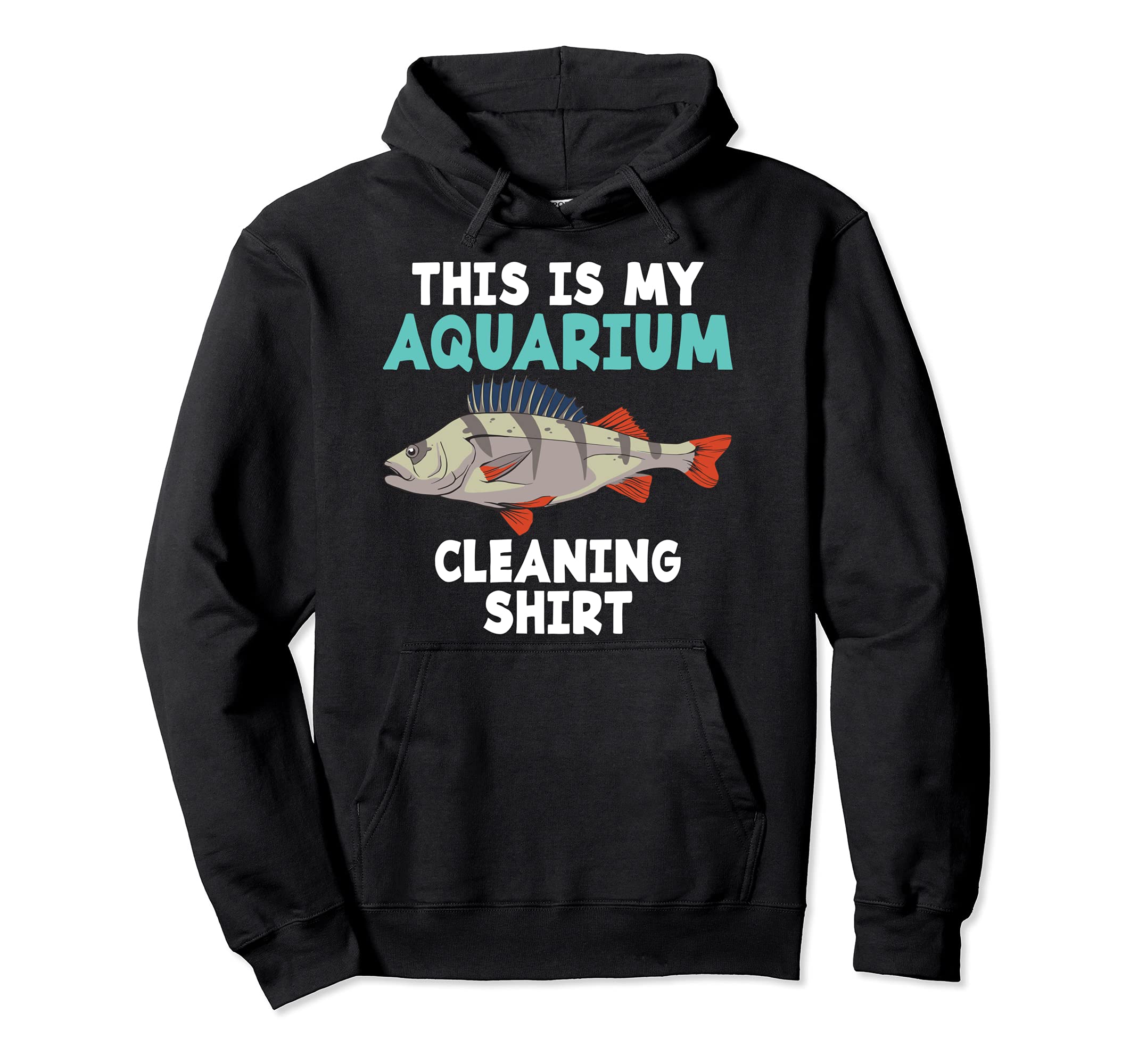 This Is My Aquarium Cleaning Fishkeeping Lover Pullover Hoodie, Black